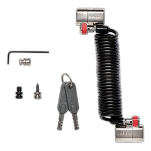 Kensington ClickSafe Point 2 Point Keyed Lock con cable en espiral (k64998ww)