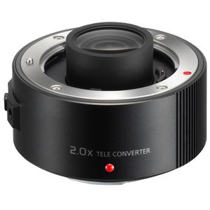 Panasonic Lumix 2.0 x Teleconverter, color negro de lente (dmw-tc20)