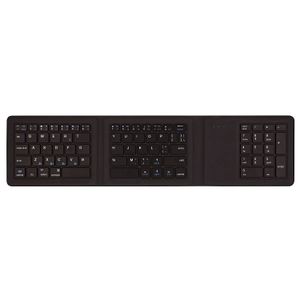 MultiSync teclado BlueTooth plegable de viaje con Full número Pad