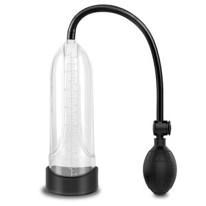 Bomba de vacío para pene con funda duradera para una potente aspiración ajustada, bomba de expansión de pene PALOQUETH con cilindro transparente marca