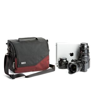Think tanque Mirrorless mover 30I hombro bolsa para cámara sin espejo cuerpo con 2 – 4 lentes y 10" tablet, color rojo