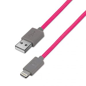 iHome | 5 'Nylon Lightning Charge & Sync Cable, IH-CT1002P
