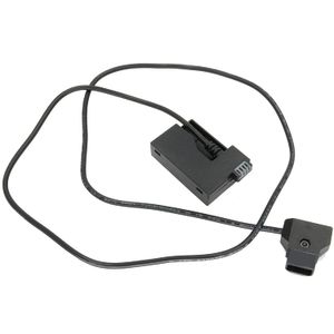 GyroVu D-Tap to Dummy - Adaptador recto para batería Canon LP-E8 de 30'