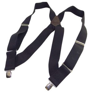 Holdup Hip-clip 2" Wide Trucker Style Suspenders with Patented No-slip Clips