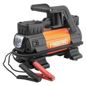 Freeman p45lmti de alta potencia 12 V Portátil Inflador De Neumáticos con Manómetro