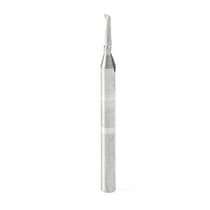 Amana Tool 51470 SC Spiral 'O' Single Flute, Aluminum Cutting 1/16 D x 1/4 CH x 1/8 SHK x 1-1/2 inch Long Up-Cut Router Bit with Mirror Finish