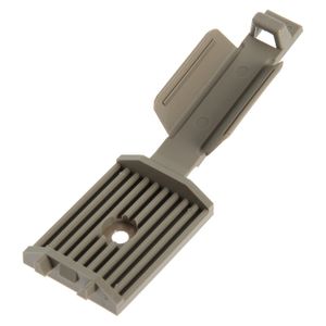 Panduit fcm1.2-s6-c14 Latching método de montaje de cable plano Mount, Montado, # 6 Tornillo, Gris, 1.20" Cable Ancho, Ancho 1.37", 3.16" longitud (Pa
