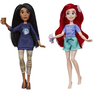 Disney Princess Ralph Breaks The Internet Movie Dolls, Ariel & Pocahontas Dolls with Comfy Clothes & Accessories