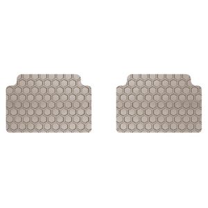 IntroTech RV160RRTT Hexomat Second Row 2 piezas Tapetes autoajustables personalizados para ciertos modelos deportivos Land Rover Range Rover RubberLik