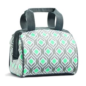 Fit and Fresh Bolsa de almuerzo con aislamiento y con un paquete de hielo reutilizable