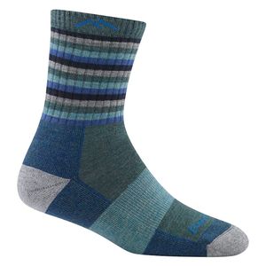 Darn Tough Vermont Women's Stripe Micro Crew Cushion - Style 1904