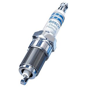 Bosch FR7KPP33 Bujía doble platino Hasta 3 veces más duradero Paquete de 1