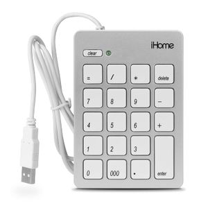 iHome Teclado numérico USB (imac-a210s)