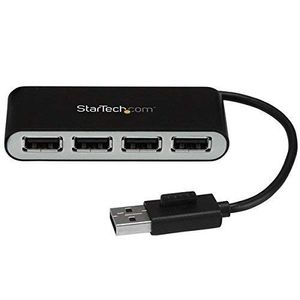 StarTech. com 4 Port Hub USB con cable integrado – Bus-Powered (st4200mini2)