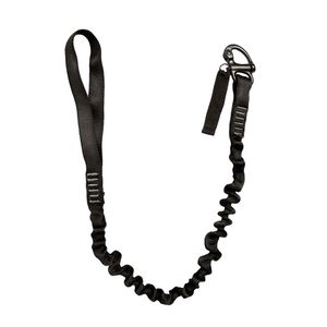 Madaco - Cuerda elástica interior de seguridad industrial resistente para construcción de techo, 22.0 in, táctica, con gancho de retención ANSI OSHA L