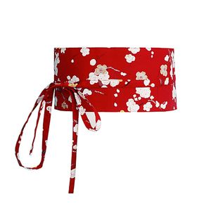 Japonés Kimono Obi Yukata Cintura Obi Cherry