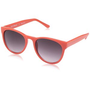 A.J. Morgan - Gafas de sol redondas Clifton, color rojo, 1.969 in