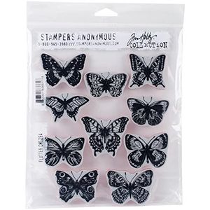 Tim Holtz Cling sellos 7"x8.5" -flutter