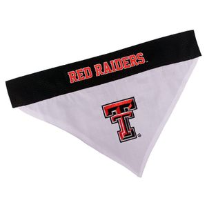 Accesorios para mascotas de primera clase, Bandana reversible, L/XL, Texas Tech Red Raiders