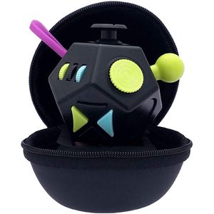 PILPOC theFube - Cubo Fidget de primera calidad para aliviar la ansiedad, disponible en 9 colores, viene con estuche exclusivo