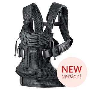 BABYBJÖRN - Portabebés (talla única), color negro y negro