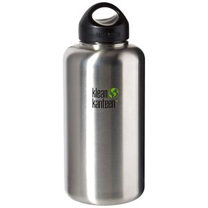 Klean Kanteen, Botella ancha bucle acero inoxidable cepillado 27Fl Oz
