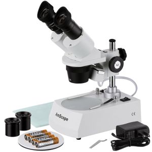 Amscope Se306r-pz-led Microscopio Estéreo Binocular Monta...