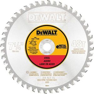 DeWalt dwa7766 48 dientes Ferrous 5/8-inch de corte Arbor (metal, 7 – 1/4-inch