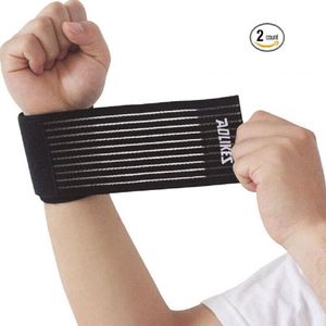 wonzone ajustable muñeca vendaje Apoyo Brace Wrap Mens Sports pulseras banda elástica de elástico Gimnasio Entrenamiento Correas de Seguridad Guardia