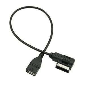 Keenso - Cable de carga USB, adaptador de cable MP3, interfaz de música, USB, AMI, MMI, AUX, adaptador de cable MP3, Audi, A3, S4, A5, S5, A6, S6, A7,