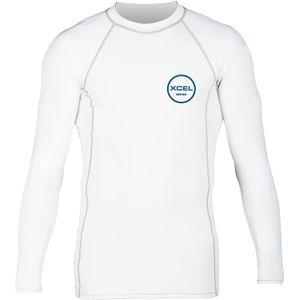 Xcel Huntington L/S - Camiseta para hombre, color blanco, talla S