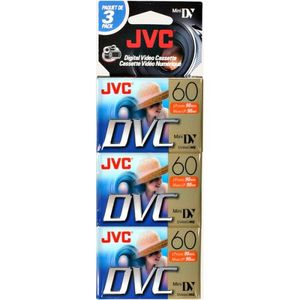 JVC mdv60du3 JVC 60 min MiniDV cinta paquete de 3 (descontinuado por el fabricante)