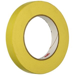 3M 06652 Cinta adhesiva para acabado automotriz 250 grados F Temperatura de funcionamiento 28 lbsin Resistencia a la tracción 55 m de largo x 18 mm An