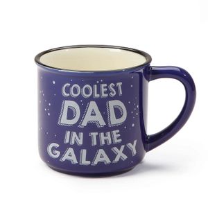 Enesco Our Name Is Mud – "Coolest Dad" El espacio Camping Taza de café de gres, 16 oz.