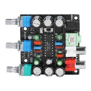 Zerone Amplificador Junta, Amplificador de 2 canales Amplificación Preamplificador de 2 canales Amplificador de placa de mezclador de sonido HiFi mejo