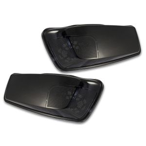 Bagger Hermanos bb-hd1584 – 001i 5" x 7" altavoz tapas en vivo Negro para Harley-Davidson Touring modelo duro saddlebags