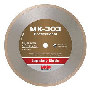 MK Diamond 153743 mk-303 Professional 4-inch diámetro Lapidary Blade por .014-inch de ancho por 5/8-inch Arbor