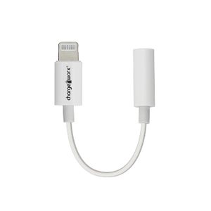 CHARGEWORX Lightning to 3.5mm Headphone Jack Adapter, MFi Certified Audio Connector for iPhone X, XR, XS, XS Max, 8, 8 Plus, 7, 7 Plus, iPod, iPad, Su
