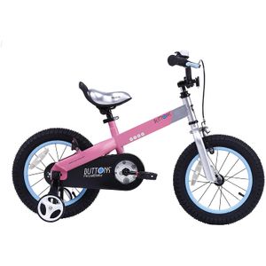 RoyalBaby Honey & Buttons Kids Bike, for Boys & Girls, with Training Wheels or Kickstand