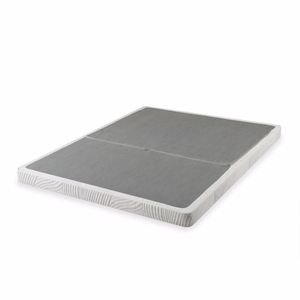 Zinus 4 Pulgadas De Bajo Perfil Bifold Box Spring / Funda...