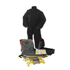 Dean & Tyler – 10-Piece Formación Profesional Bundle Set para perros con 1 traje de XXX-Large Bite/1 tri-bite manga/1 Francés, cubierta de lino/1 Adva