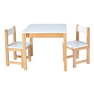 alex toys artista Studio juego de mesa y silla de madera blanco