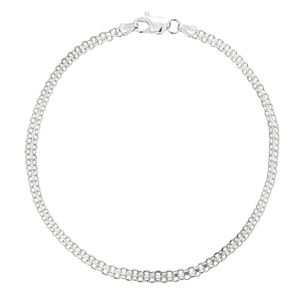 Ritastephens - Tobillera de plata de ley italiana de 0.118 in (7", 10", 11", 18")