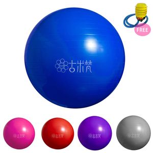 Gumif – Bola de ejercicio (21.7 – 25.6 in) extra gruesa para yoga, resistente a las roturas, bola de estabilidad, bola de natación con bomba rápida (o