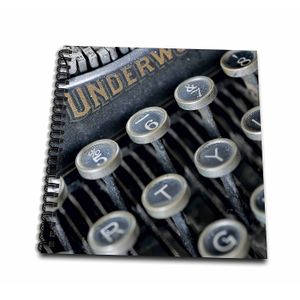 RONI Chastain fotografía – Close Up Foto de un Old typewriter – Dibujo libro