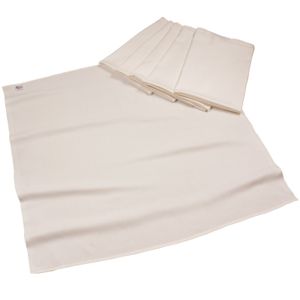 OsoCozy algodón orgánico de pañales de tela de bambú, Natural, 6 unidades
