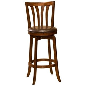 Hillsdale Savana 26 en. Taburete giratorio – Cherry, Vinilo Madera, Cereza