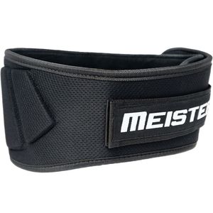 Meister Contoured Neoprene Weight Lifting Belt 6" Back Support