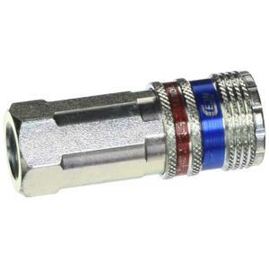 Dynabrade 95674 – 1/4-inch Female Coupler, Plata