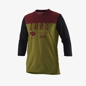 Camiseta de manga 3/4 para hombre Airmatic 41313, 100% transpirable
